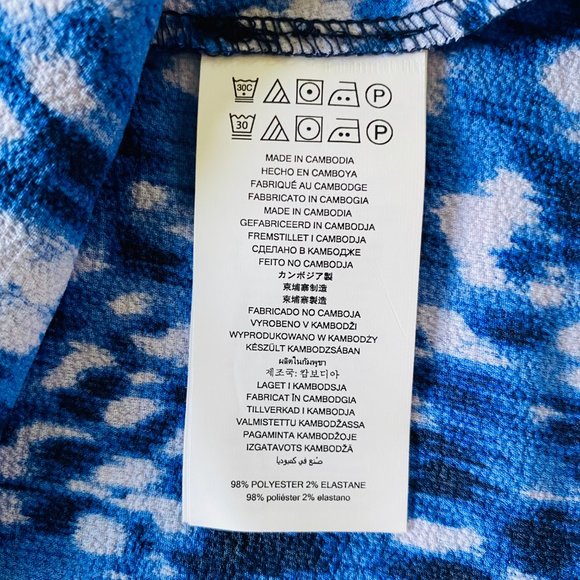 NEW MICHAEL Michael Kors Ikat Sleeveless Blouse, Size M, MSRP $78 - Picture 12 of 13